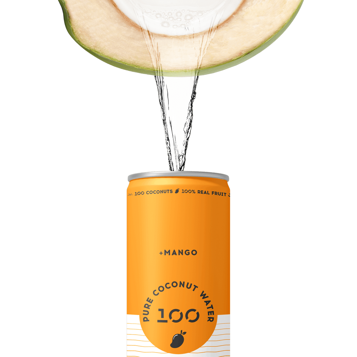 PURE COCONUT WATER + MANGO