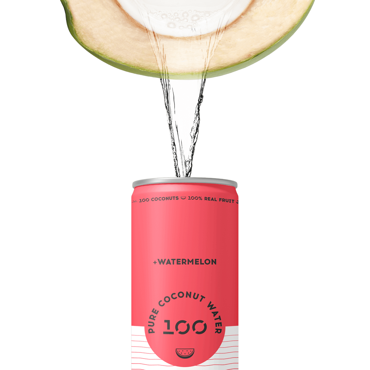 PURE COCONUT WATER + WATERMELON